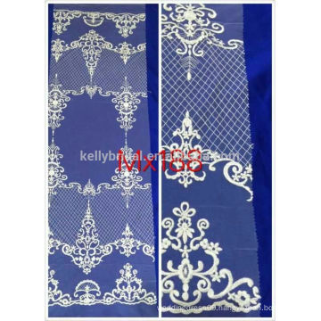 2017 high quality cheap white fabrics lace for wedding dress